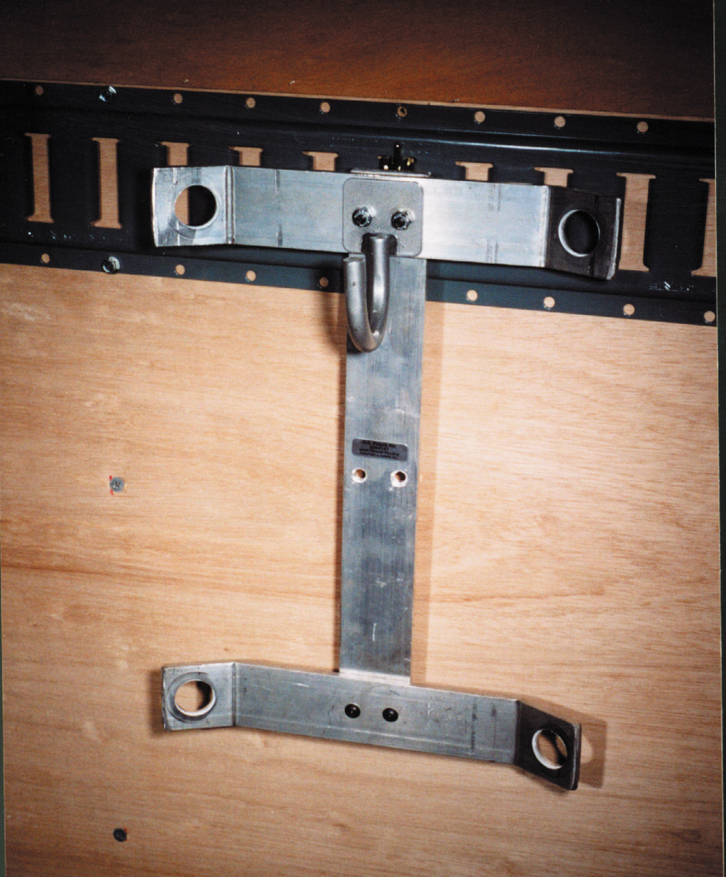Backpack Blower Bracket – Snap-In Trailer Storage with Bungee Securing System, Part #262
