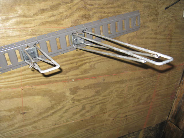 Wire Shelf Bracket – Adjustable E-Track Shelving for Trailers & Garages