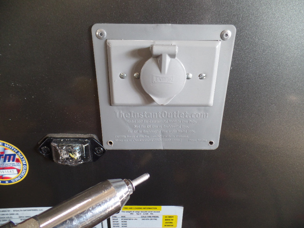 Instant Outlet – Pre-Wired GFI Outdoor Outlet, No Electrician Needed