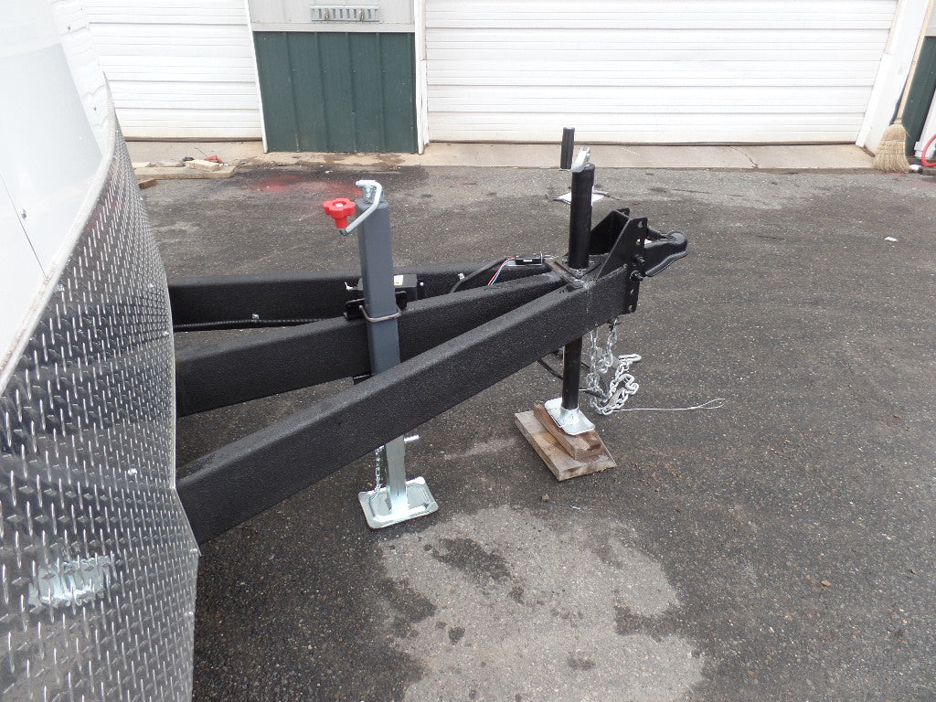 7,000 lb. Drop Leg Jack with Adjustable Bolt-On Bracket – No Welding Required  Part #700