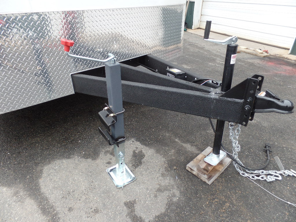 7,000 lb. Drop Leg Jack with Adjustable Bolt-On Bracket – No Welding Required  Part #700