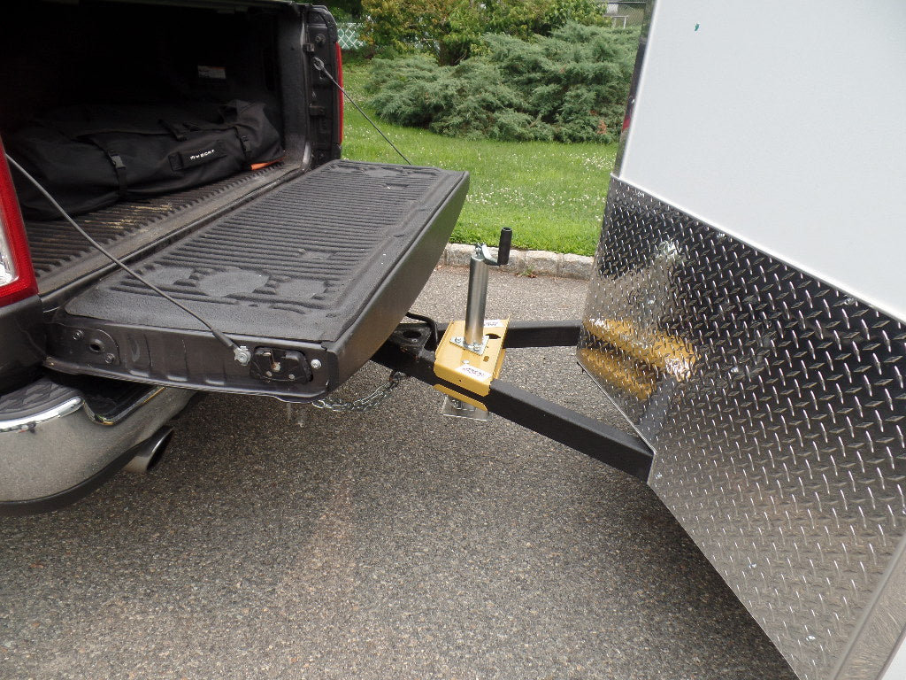 Tailgate Saver, move your trailer jack back so it does not hit your tailgate.